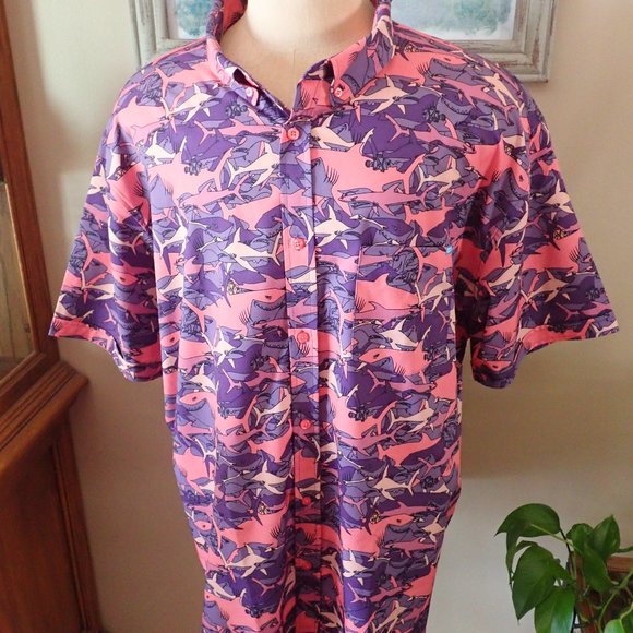 RSVLTS DISNEY PIXAR NEMO FRIENDS NOT FOOD KUNUFLEX SHIRT SOLD OUT MEN'S NWOT - Picture 1 of 5